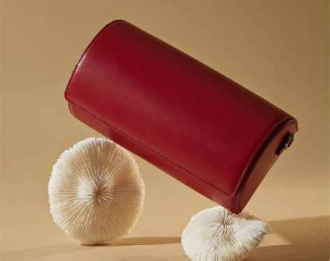 2020新款小众个性半圆包波点宽肩带半弧形...