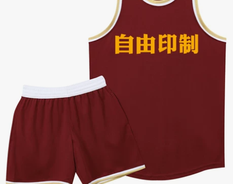 2023美式篮球服定制印字号复古球衣套装训...