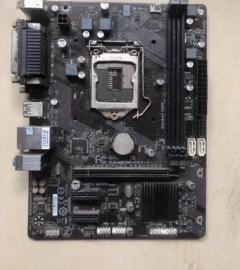 技嘉H81m ds2 c主板 拆机下来的旧...