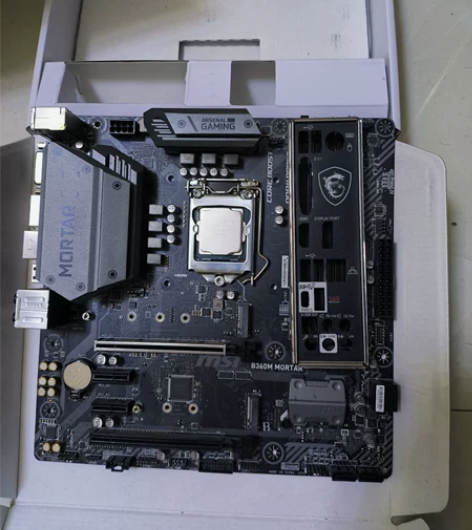 b360迫击炮主板+i5 8600cpu一...