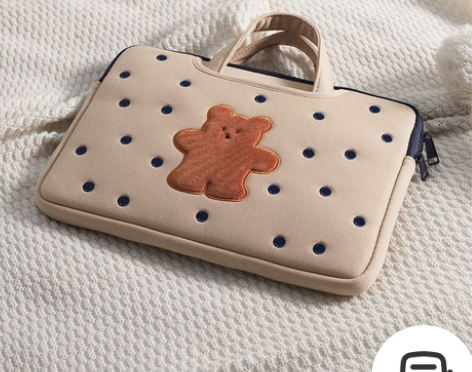 手提笔记本电脑包女适用小米13.3寸14戴...