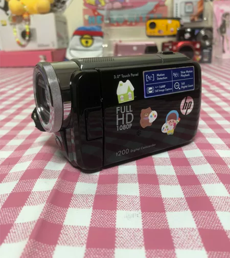 惠普t200翻转屏幕相机数码相机 拍摄一体...