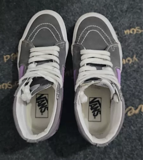 Vans 高帮 莆田 37码 穿的次数确实...