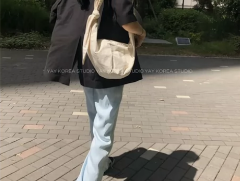 转卖2020韩国春夏上新ins博主推荐帆布...