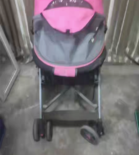 Hopebaby可坐可躺宝宝防晒防雨推车，...