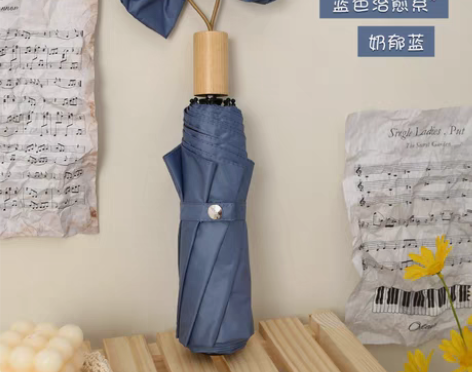 转卖法式复古雨伞折叠晴雨两用太阳伞防晒防紫...