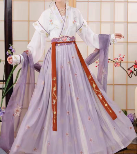 全新玉术【一览芳华】原创汉服女唐褙子圆领衫...