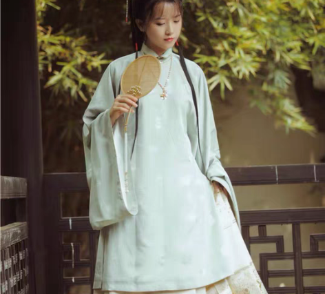 包邮兰若庭汉服 太平有象 长袄 立领 明制...