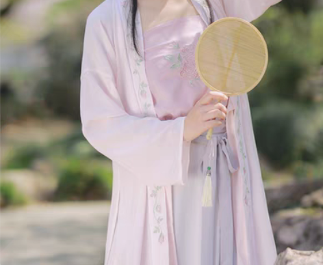 包邮初见蔷薇改良汉服宋制宋裤褙子春季女套装...