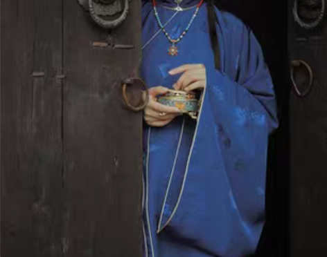 转卖兰若庭 汉服 太平有象 长袄 立领 明...