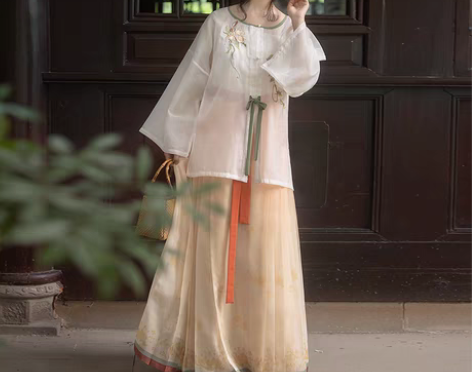 转卖【38活动价】桔屿【茶】正品原创汉服女...