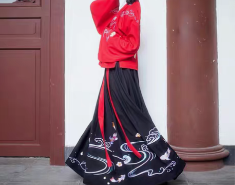 包邮如梦霓裳汉服 袄裙湘江静 非古装 正 ...