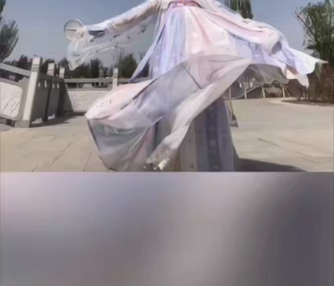 包邮茗月萱齐胸襦裙套装汉服 M码  大袖衫...