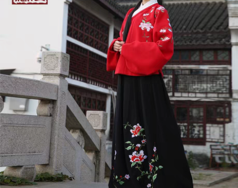 转卖[如梦霓裳]汉服女装 袄裙[芙蓉月(五...