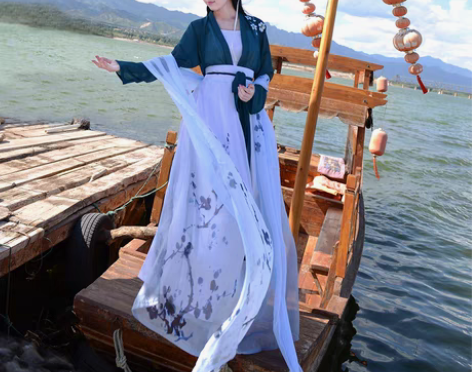 转卖[如梦霓裳]汉服女装 对襟襦裙大袖衫[...