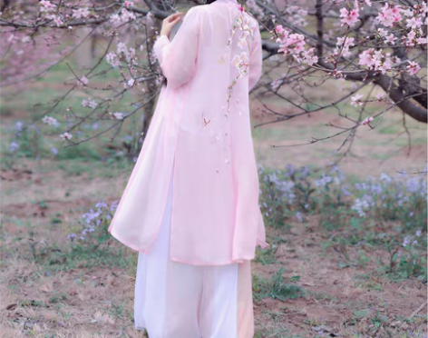 转卖如梦霓裳汉服女装宋裤褙子[倚阑人]十日...