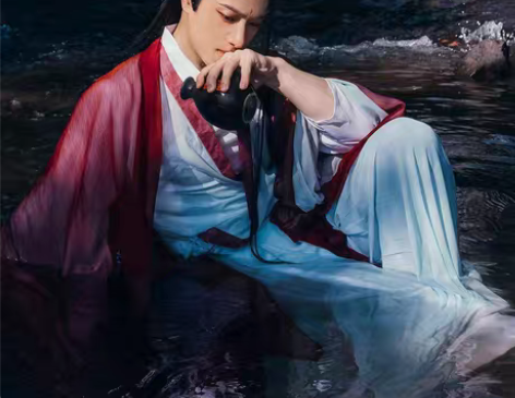 转卖如梦霓裳汉服男装衣裳大袖衫[相思引]七...