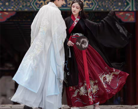 转卖【告白价】如梦霓裳辰龙生肖汉服女重工刺...