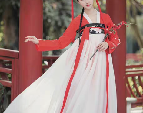 转卖【茗月萱—明月】原创汉服对襟齐胸襦裙百...