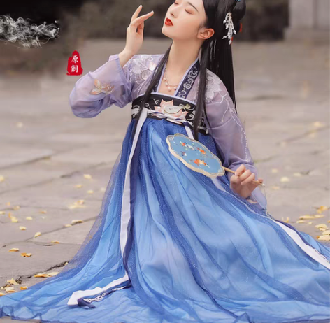 包邮可出可换（科幻 裳云兮【梦弦音】汉服唐...