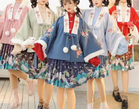 转卖裳云兮月潮生汉服汉元素女正品原创眀制半...