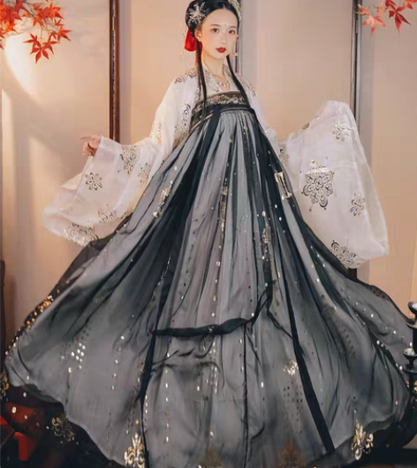 包邮裳云兮玉笼春正品，上衣襦裙，大绣衫 3...