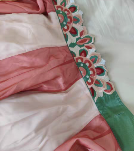 转卖包邮 全新 绝版 都城南庄汉服长安花齐...