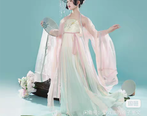 包邮都城南庄蝉鸣汉服全新吊牌都没拆 非偏远...