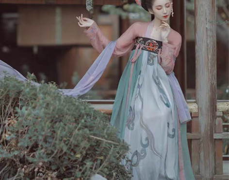 包邮都城南庄 慕长歌仅裙子L码 汉服女原创...