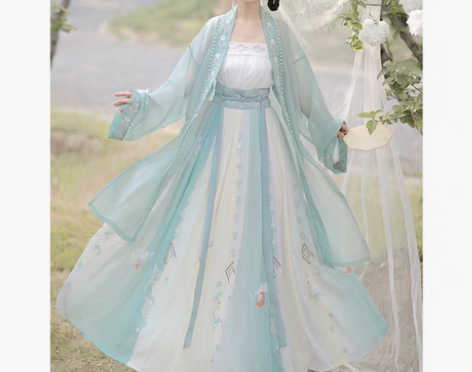 转卖恋霜榴影汉服夏款女正品原创中国风夏季百...