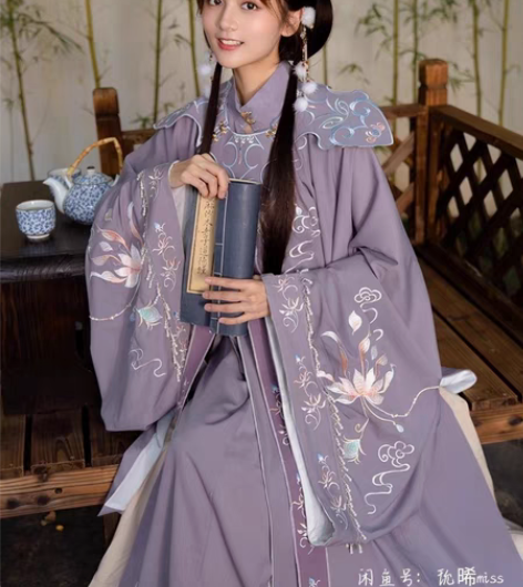 包邮清梳西府幽兰 全新仅试穿 三件套含云肩...