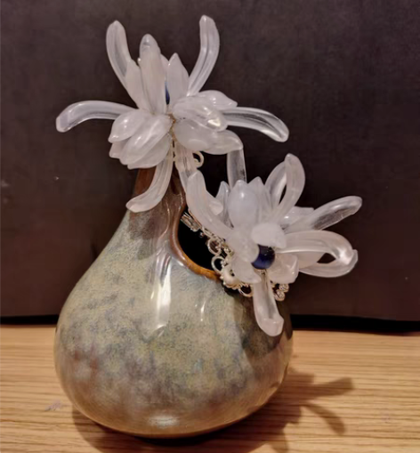 【发饰清仓】幽兰琉璃对夹，35一对列表满百...