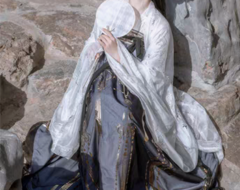 转卖【艺缕原创一云鹤】汉服女仙气齐胸襦裙大...