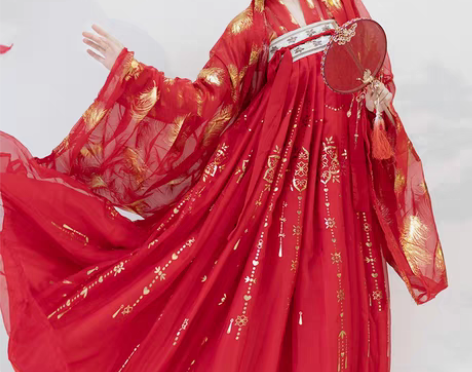 转卖艺缕原创汉服【赤羽】齐胸 襦裙 大袖衫...