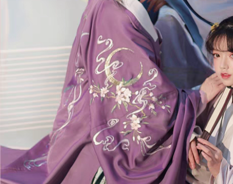 转卖东月棠店铺同名款平价汉服明制披风女绣花...