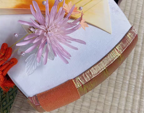 包邮【清仓价】造花 烫花 菊 发梳 和风花...