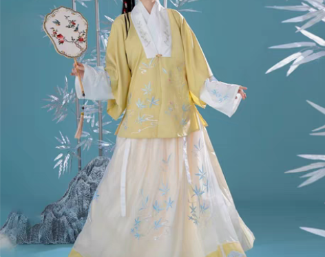 包邮【蒙芽汉服工作室】齐腰汉服出租出售 （...