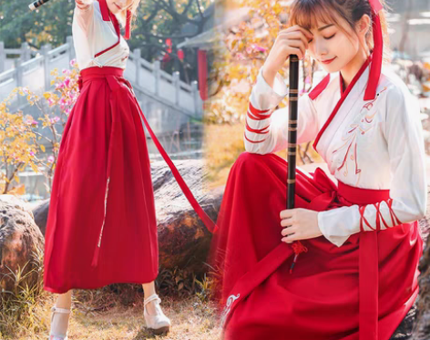 转卖汉服女中国风仙气飘逸超仙古风汉元素夏装...