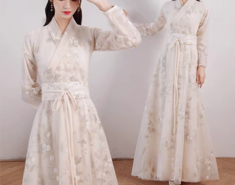 转卖成人宋制汉服女古装超仙中国风飘逸襦裙日...