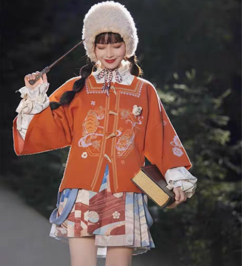 七月夕 冬日暖阳 改良汉服全套 xs绝版 ...