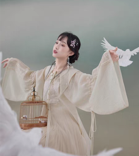 包邮七月夕VIP九折代拍国风汉服 晓分 明...