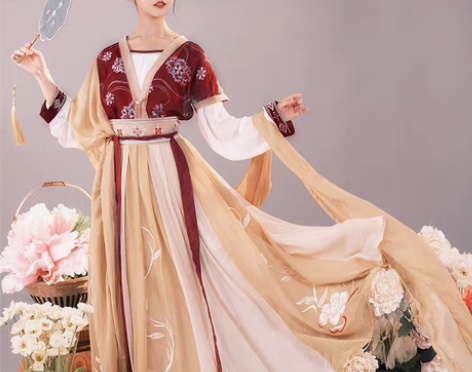 转卖【狂欢价】耀春醉芙蓉原创汉服女中国风唐...