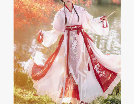 转卖【狂欢价】耀春汉服女正品原创中国风古装...