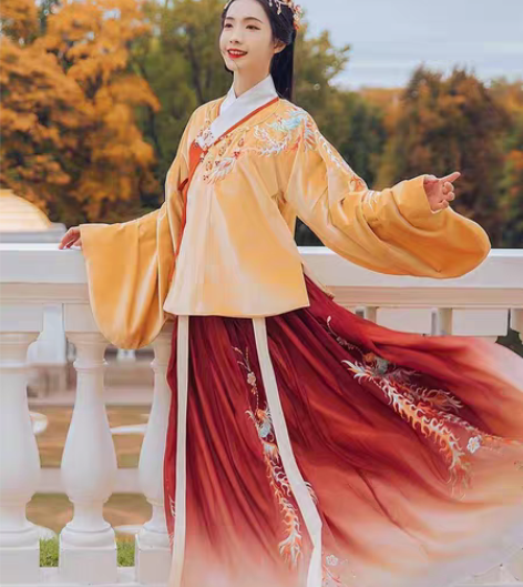 包邮【退坑出】尚华莲原创汉服女烛耀交领明制...