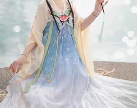 转卖汉服女中国风正品原创春秋齐胸襦裙古装夏...