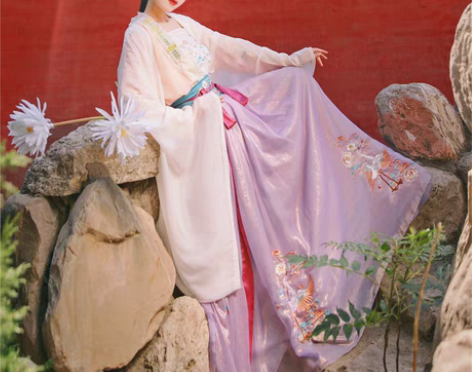 转卖汉旭正品原创云中鹤汉服女夏季仙气齐腰齐...