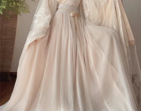 仙楚姬原创汉服【伊人醉】魏晋风交领广袖齐腰...