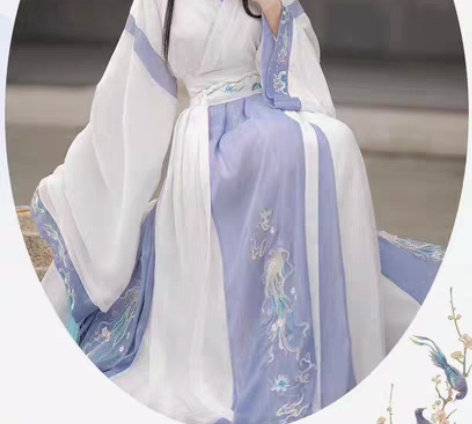 包邮朋友送的汉服原价158元，全新整套未拆...