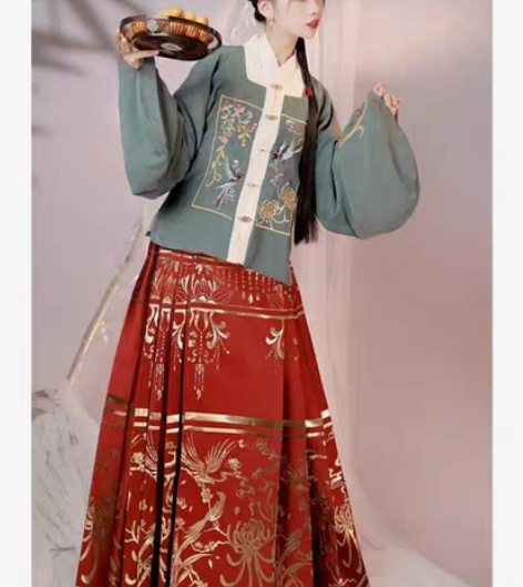 转买 劲合原创汉服 女鹊桥仙 明制补服 图...