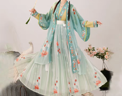 转卖劲合汉服女中国风【半城桃色】宋制长褙子...